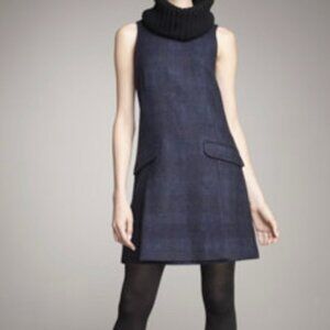 Theory Tadako Novelty Wool Turtleneck Winter dress Size 2